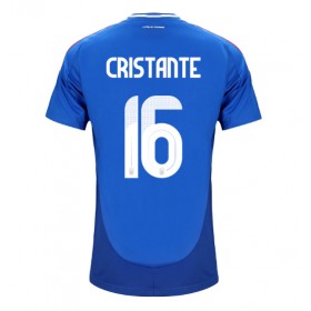 Italia Bryan Cristante #16 Hjemme skjorte EM 2024 Kortermet